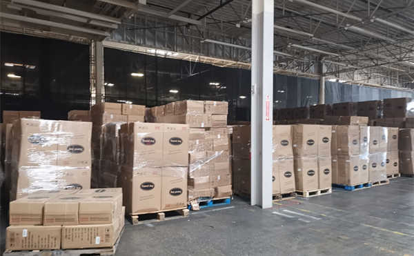 Overseas warehouse process